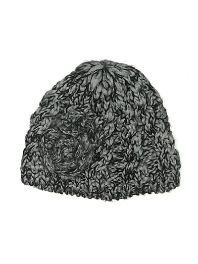 Pre-owned Unbranded Beanie Hat In Gray