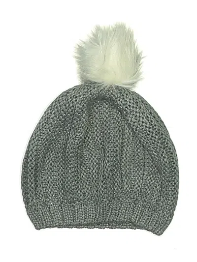 Pre-owned Unbranded Beanie Hat In Gray