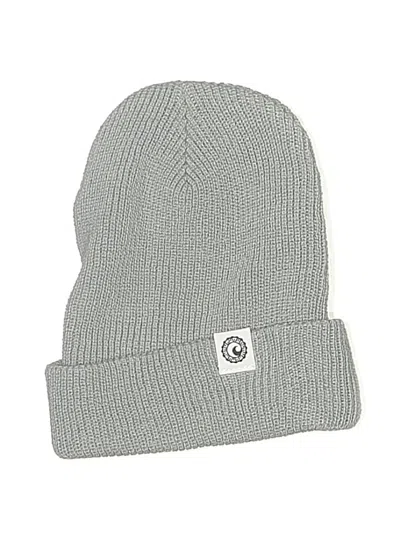 Pre-owned Unbranded Beanie Hat In Gray