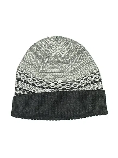 Pre-owned Unbranded Beanie Hat In Gray