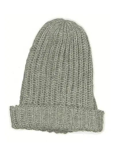 Pre-owned Unbranded Beanie Hat In Gray