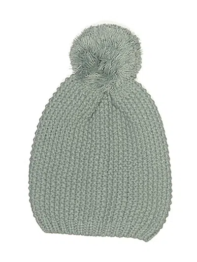 Pre-owned Unbranded Beanie Hat In Gray