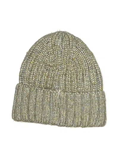 Pre-owned Unbranded Beanie Hat In Gray