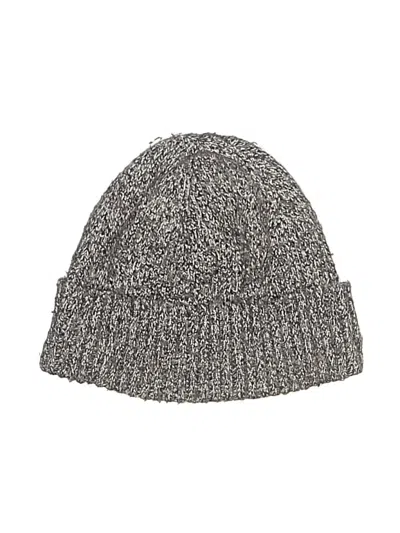 Pre-owned Unbranded Beanie Hat In Gray