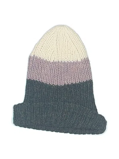 Pre-owned Unbranded Beanie Hat In Green