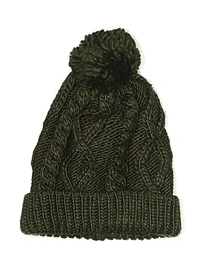 Pre-owned Unbranded Beanie Hat In Green