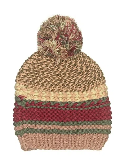 Pre-owned Unbranded Beanie Hat In Green