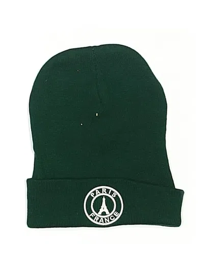 Pre-owned Unbranded Beanie Hat In Green