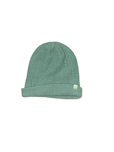 Pre-owned Unbranded Beanie Hat In Green