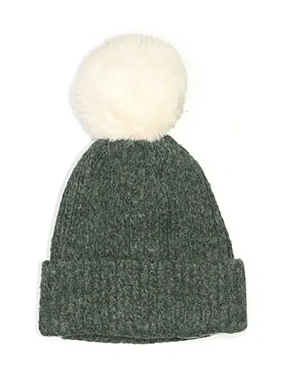 Pre-owned Unbranded Beanie Hat In Green