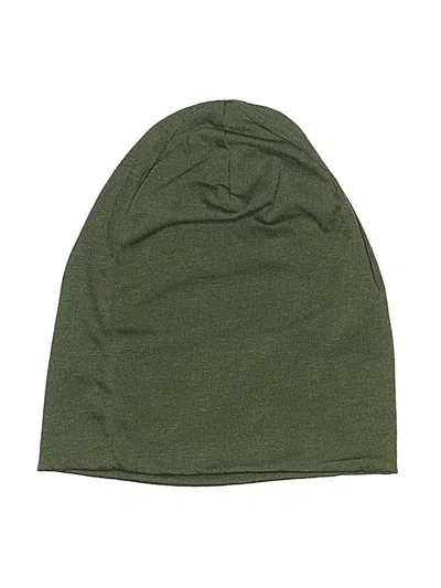 Pre-owned Unbranded Beanie Hat In Green