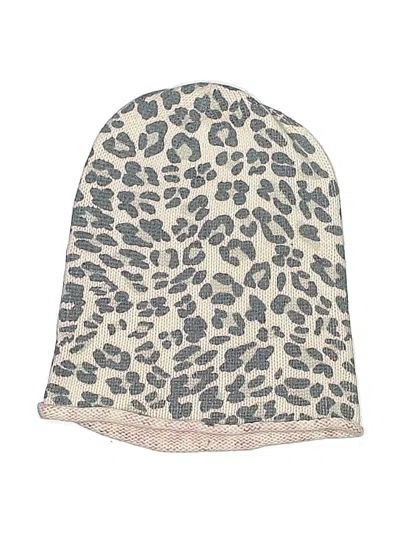Pre-owned Unbranded Beanie Hat In Ivory