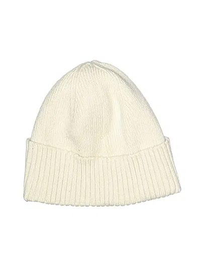 Pre-owned Unbranded Kids' Beanie Hat In Ivory