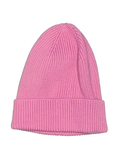 Pre-owned Unbranded Beanie Hat In Pink