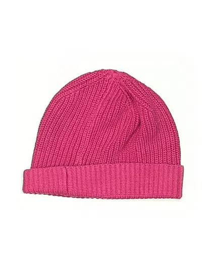 Pre-owned Unbranded Beanie Hat In Pink