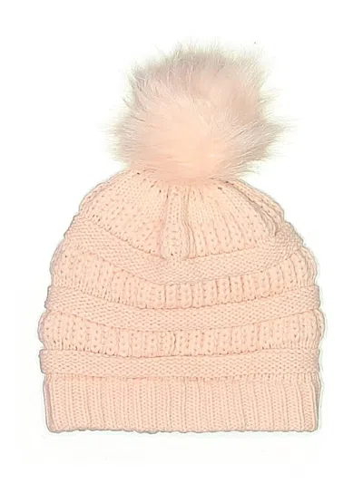 Pre-owned Unbranded Beanie Hat In Pink