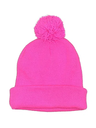 Pre-owned Unbranded Beanie Hat In Pink