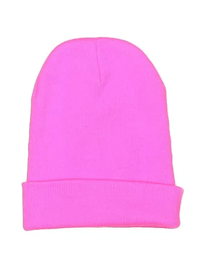 Pre-owned Unbranded Beanie Hat In Pink