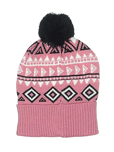 Pre-owned Unbranded Beanie Hat In Pink