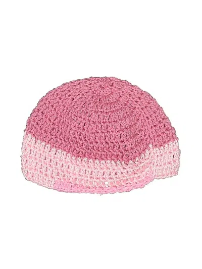 Pre-owned Unbranded Kids' Beanie Hat In Pink