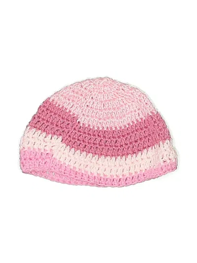 Pre-owned Unbranded Beanie Hat In Pink