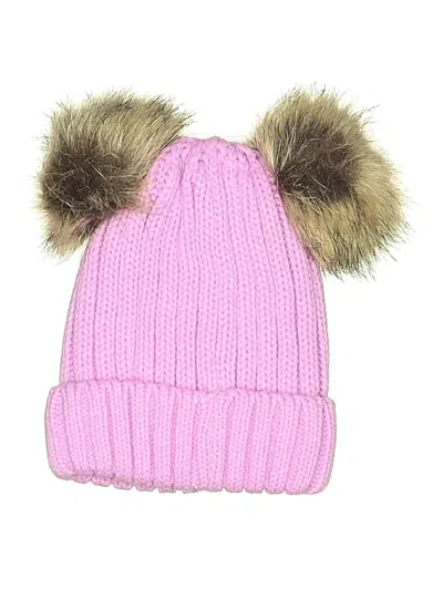 Pre-owned Unbranded Beanie Hat In Pink