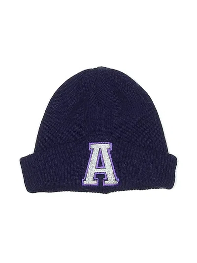 Pre-owned Unbranded Beanie Hat In Purple
