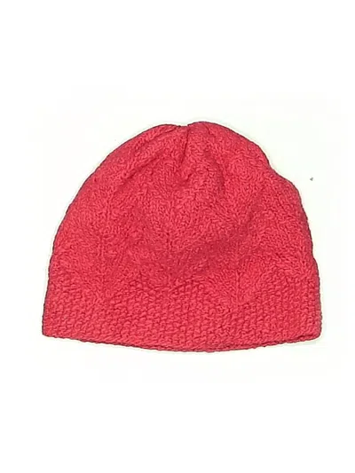 Pre-owned Unbranded Beanie Hat In Red