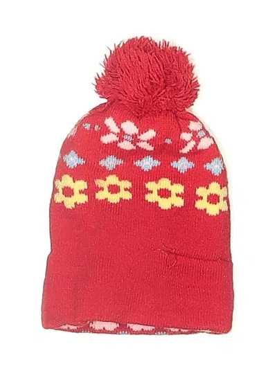 Pre-owned Unbranded Kids' Beanie Hat In Red