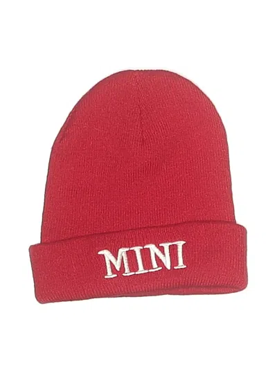 Pre-owned Unbranded Kids' Beanie Hat In Red