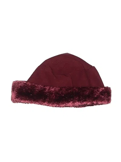 Pre-owned Unbranded Beanie Hat In Red