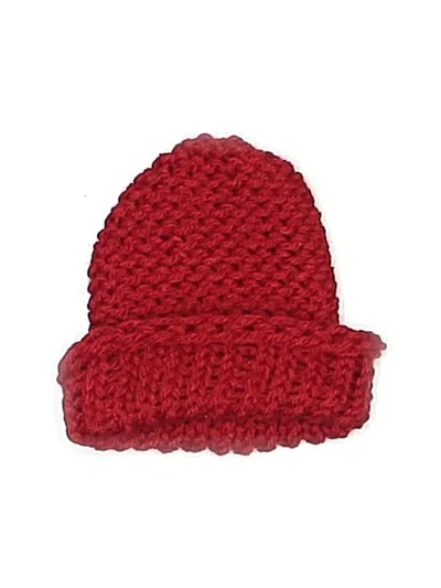 Pre-owned Unbranded Kids' Beanie Hat In Red