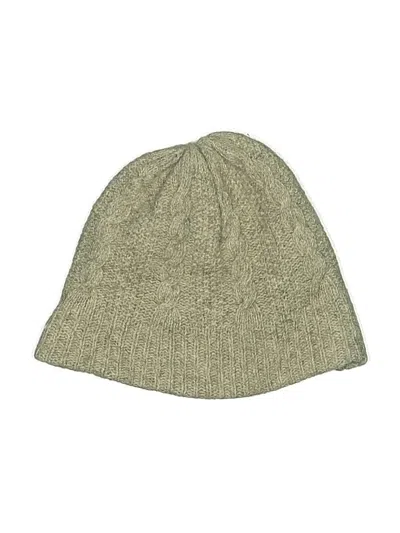 Pre-owned Unbranded Beanie Hat In Tan