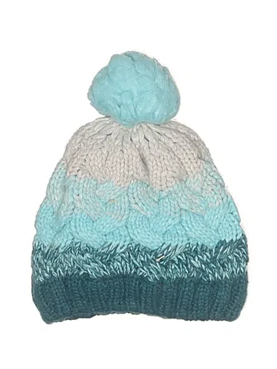 Pre-owned Unbranded Kids' Beanie Hat In Teal