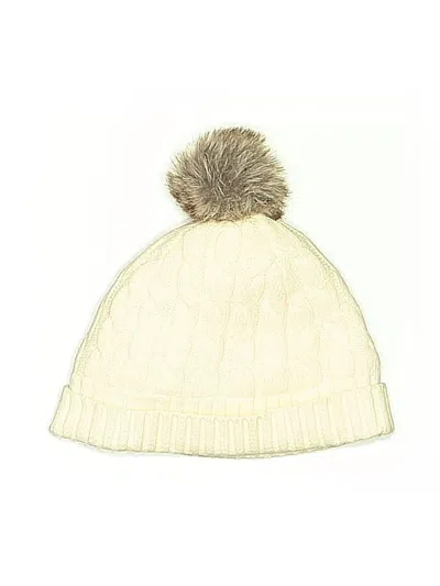 Pre-owned Unbranded Babies' Beanie Hat In White
