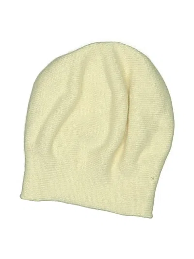 Pre-owned Unbranded Beanie Hat In White