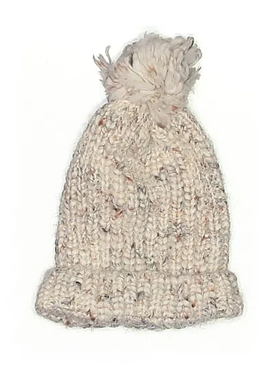 Pre-owned Unbranded Beanie Hat In White