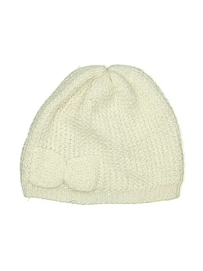 Pre-owned Unbranded Beanie Hat In White