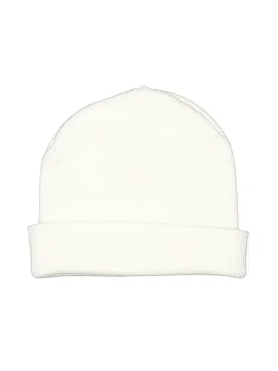 Pre-owned Unbranded Beanie Hat In White