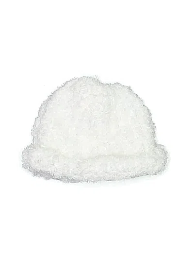 Pre-owned Unbranded Kids' Beanie Hat In White