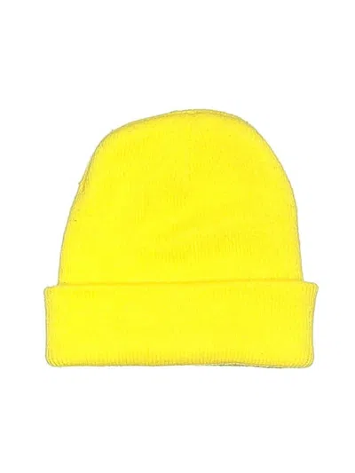 Pre-owned Unbranded Kids' Beanie Hat In Yellow