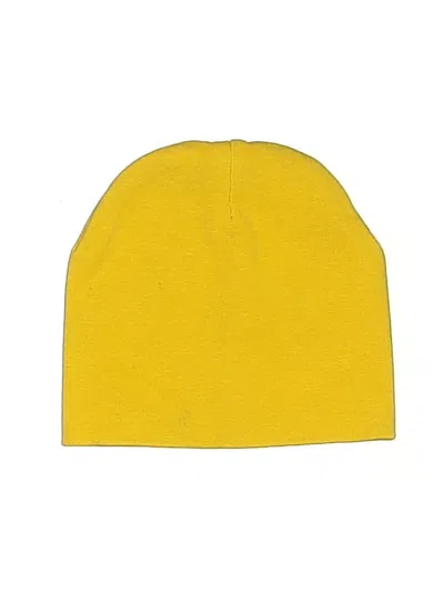 Pre-owned Unbranded Kids' Beanie Hat In Yellow
