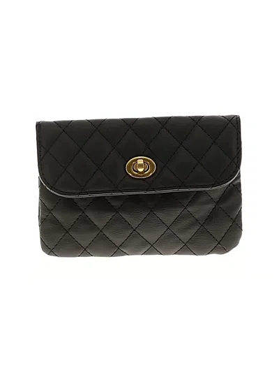 Pre-owned Unbranded Belt Bag In Black