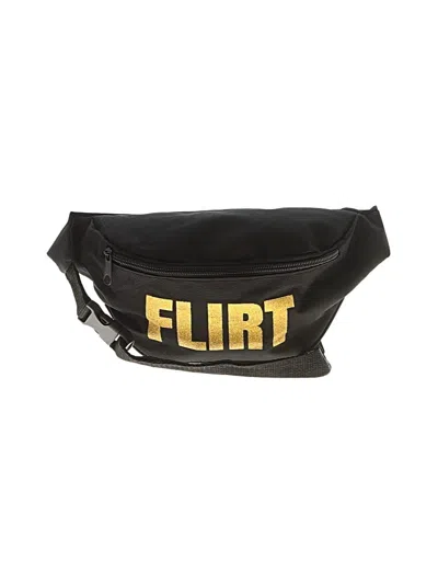 Pre-owned Unbranded Belt Bag In Black