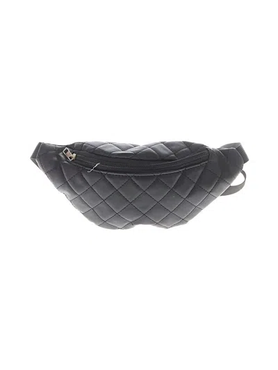 Pre-owned Unbranded Belt Bag In Black
