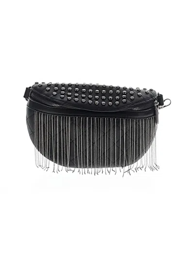 Pre-owned Unbranded Belt Bag In Black
