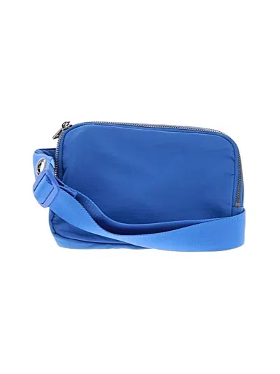 Pre-owned Unbranded Belt Bag In Blue