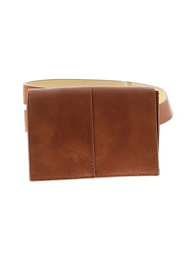 Pre-owned Unbranded Belt Bag In Brown