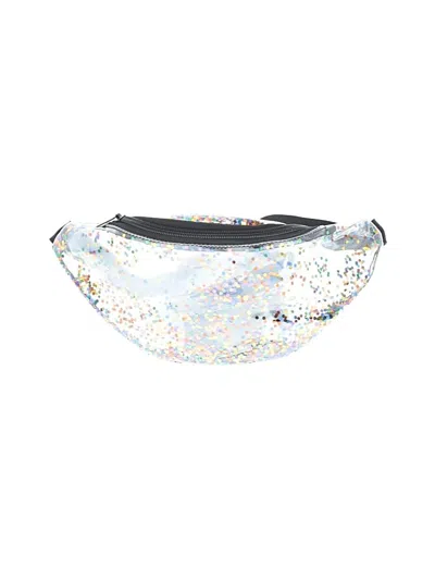Pre-owned Unbranded Belt Bag In Silver