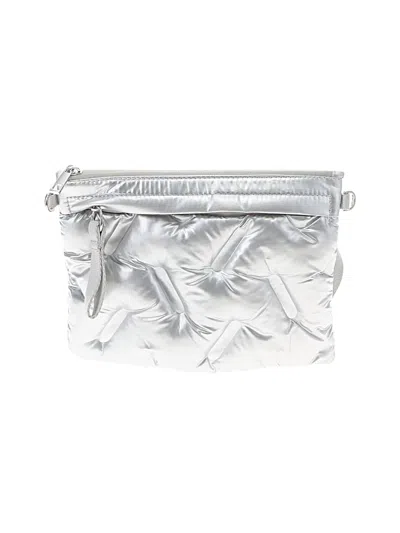 Pre-owned Unbranded Belt Bag In Silver